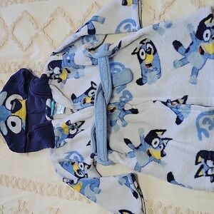 Bluey Robe Size 2T/3T